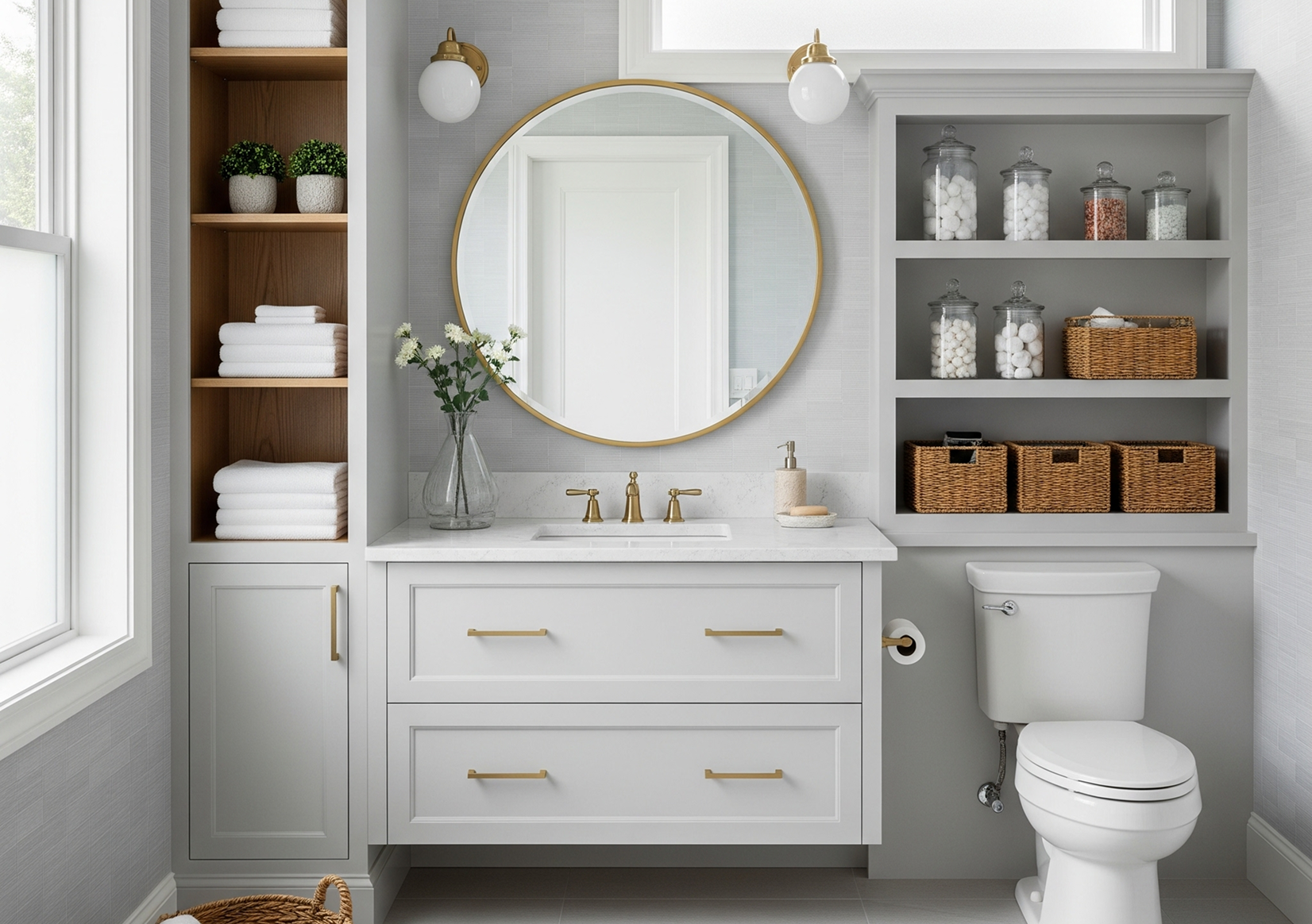 Bathrooms with Storage